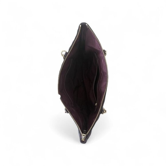 Coach Ava Chain Quilted Leather Tote in Rich Oxblood - Picture 6 of 7